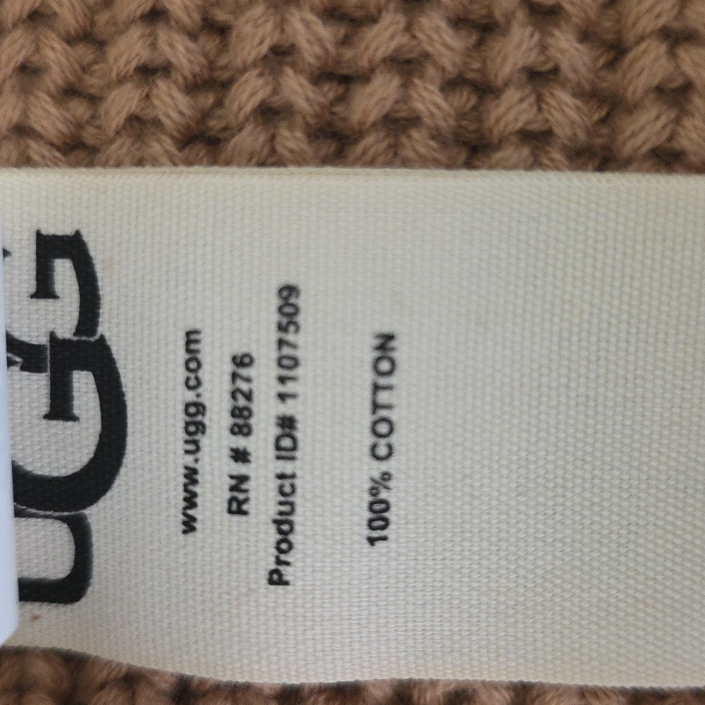 UGG Waffle Knit Sweater – Cozy Neutral Essential XL - Picture 11 of 12